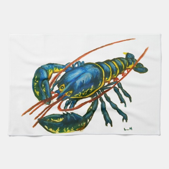 The Lobster Kitchen Towel (Horizontal)