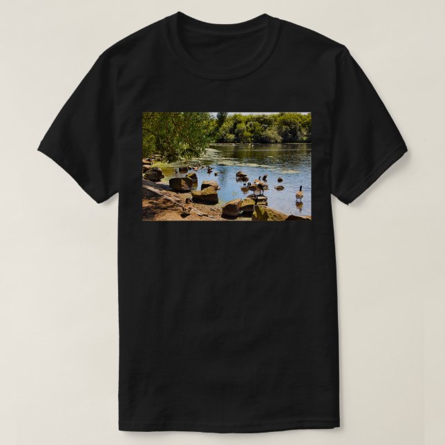 The local duck pond T-Shirt (Design Front)
