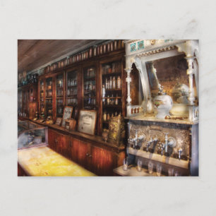The Local Soda Fountain Postcard