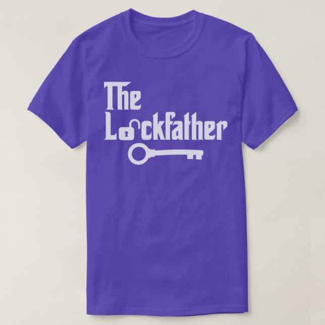 The Lockfather Locksmith Gear Locksmithing T-Shirt (Design Front)