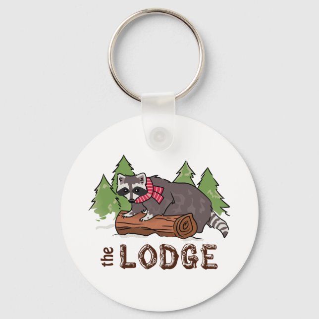 The Lodge Keychain (Front)