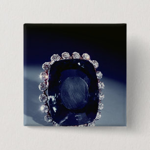 The Logan Brooch 2 Inch Square Button