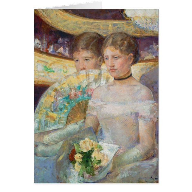 The Loge, 1882 (oil on canvas) (Front)