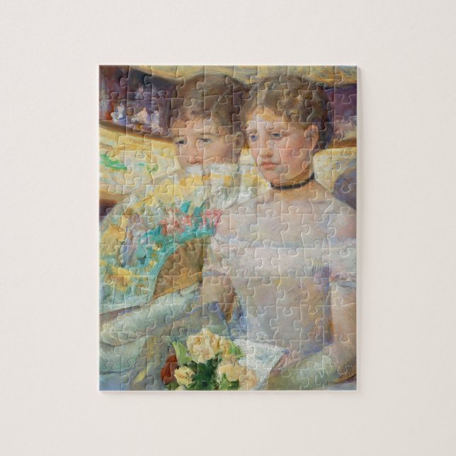 The Loge, 1882 (oil on canvas) Jigsaw Puzzle (Vertical)