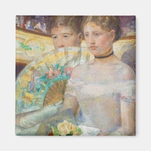 The Loge, 1882 (oil on canvas) Magnet