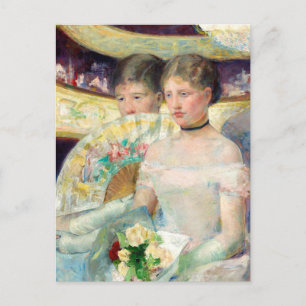 The Loge by Mary Cassatt Postcard
