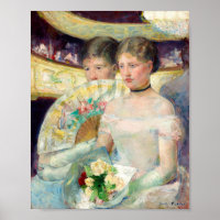 The Loge by Mary Cassatt