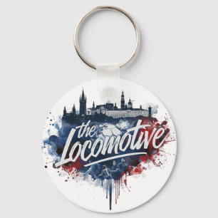 the Lokomotive - the nickname of the Rep. Ceko Keychain