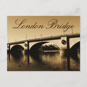 The London Bridge Postcard