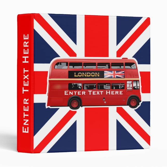 The London Bus Binder (Front/Spine)