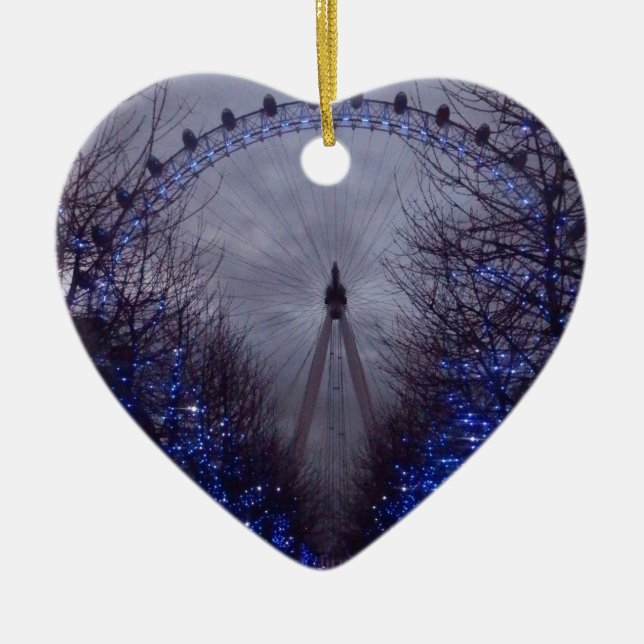 The London Eye Ceramic Ornament (Front)