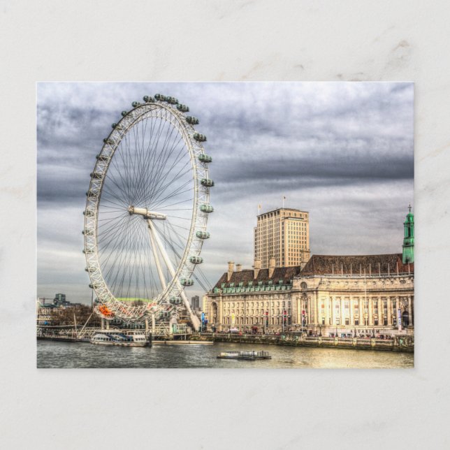 The London Eye Postcard (Front)