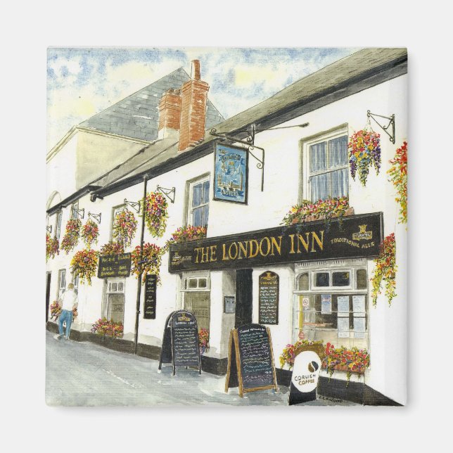 'The London Inn (Padstow)' Magnet (Front)