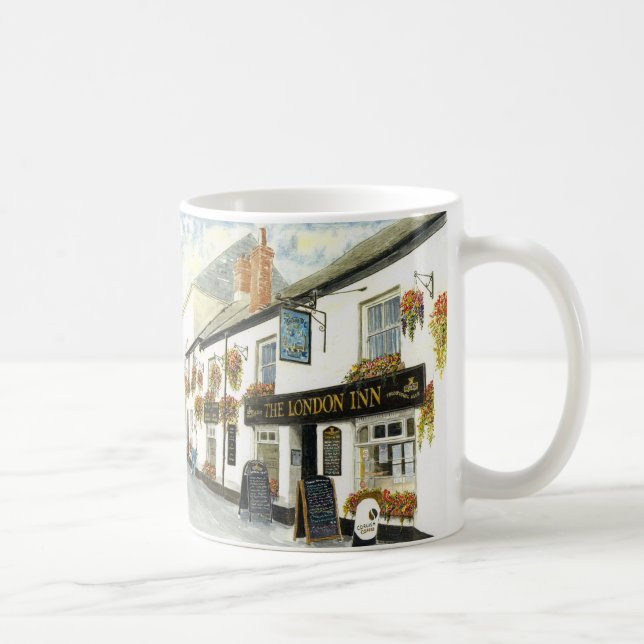 'The London Inn (Padstow)' Mug (Right)