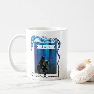 The Lone Knight: A Journey Through the Mist Coffee Mug
