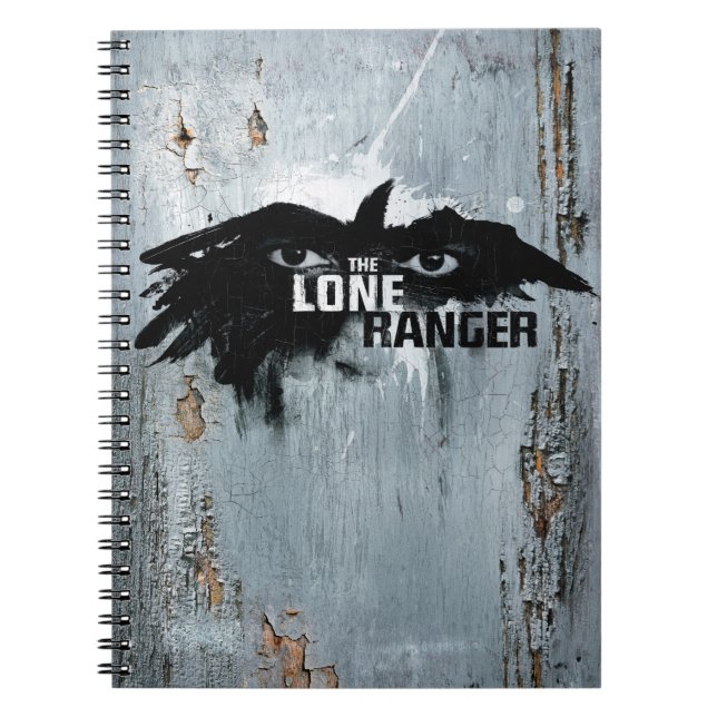 The Lone Ranger Logo with Mask 2 Notebook (Front)