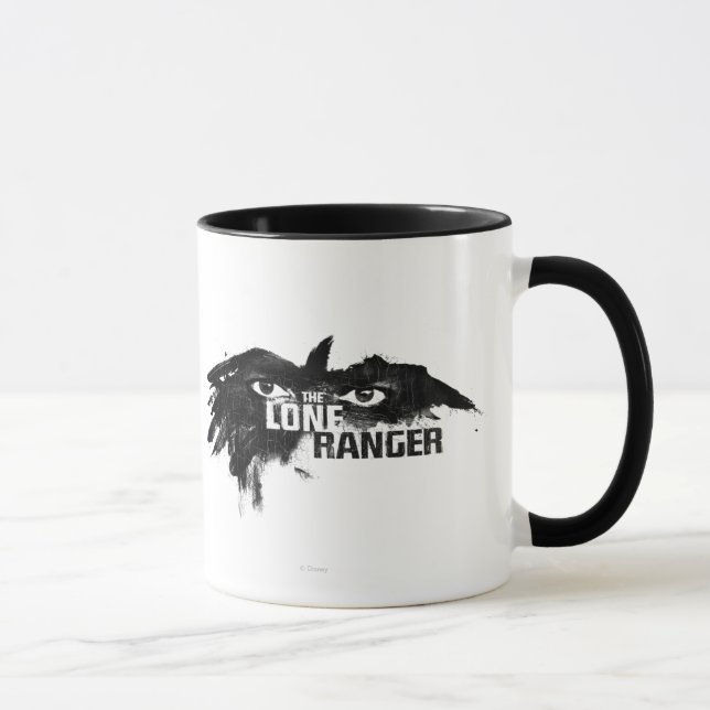 The Lone Ranger Logo with Mask Mug (Right)