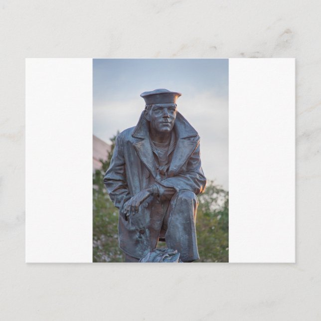 The Lone Sailor Postcard (Front)