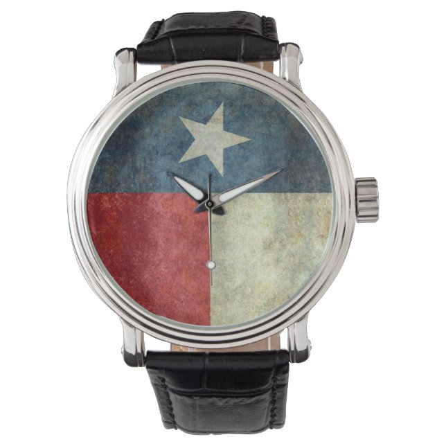 The "Lone Star Flag" of Texas Watch (Front)