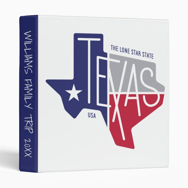 The Lone Star State Binder (Front/Spine)