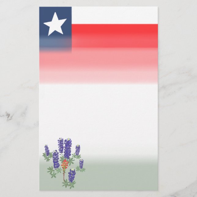 The Lone Star State (Customizable) Stationery (Front)