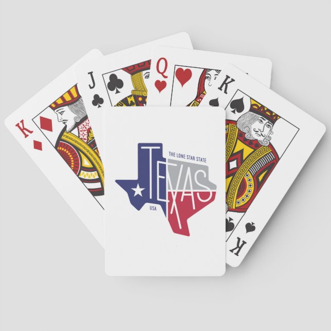 The Lone Star State Playing Cards (Back)