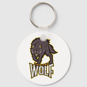 The lone Wolf  Keychain