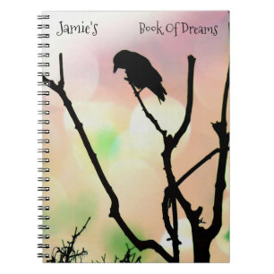 The Lonely Crow *personalize* Notebook