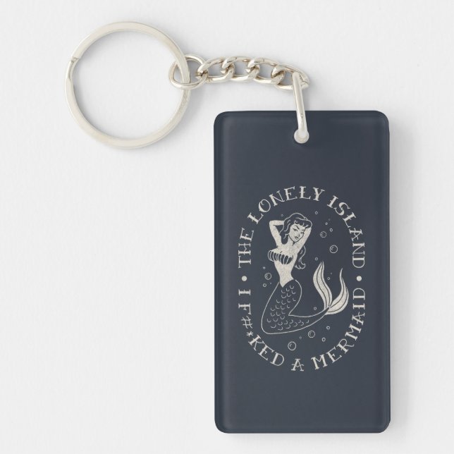 The Lonely Island Mermaid Keychain (Front)