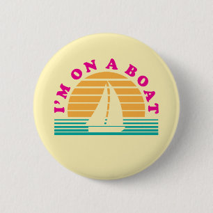 The Lonely Island On A Boat 2 Inch Round Button