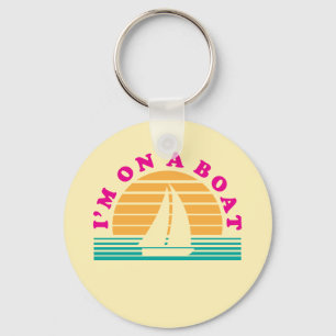 The Lonely Island On A Boat Keychain