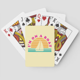 The Lonely Island On A Boat Playing Cards