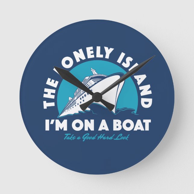 The Lonely Island - Take A Look Round Clock (Front)