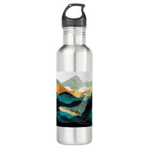 The Lonely Whale painting 710 Ml Water Bottle