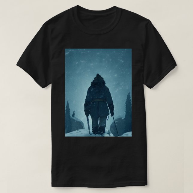 The Long dark theme T-Shirt (Design Front)