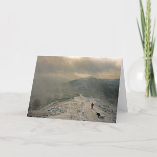 The Long Walk Home Greetings Card