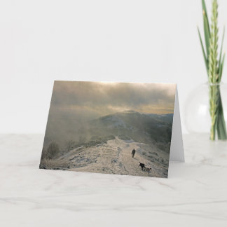 The Long Walk Home Greetings Card