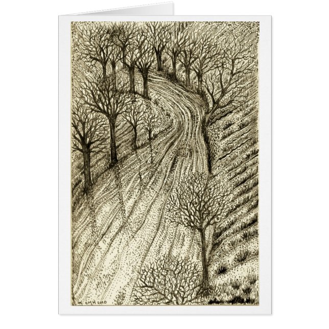 The Long Winding Road Card (Front)