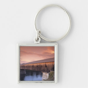 The longest covered bridge in the United States Keychain