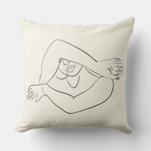 The Longing Throw Pillow