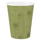 The Look of Bamboo in Olive Moss Green Wood Grain
