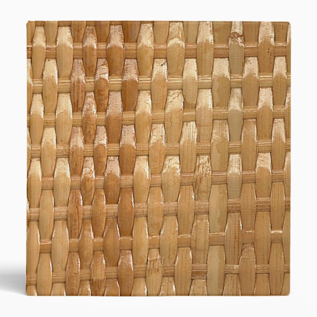 The Look of Lacquer Wicker Basketweave Texture Binder (Front)