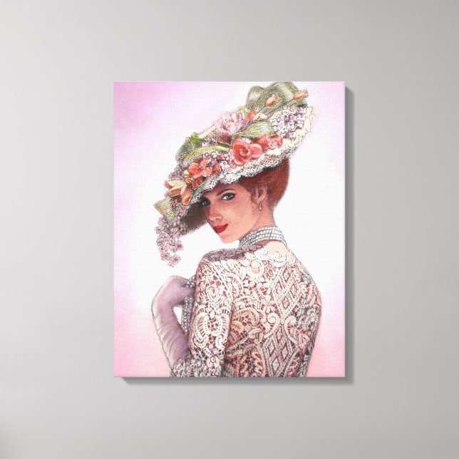 "The Look of Love" Wrapped Canvas Print (Front)