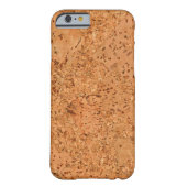 The Look of Macadamia Cork Burl Wood Grain Case-Mate iPhone Case (Back)
