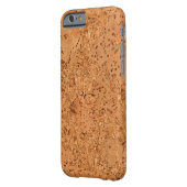 The Look of Macadamia Cork Burl Wood Grain Case-Mate iPhone Case (Back Left)