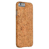 The Look of Macadamia Cork Burl Wood Grain Case-Mate iPhone Case (Back/Right)