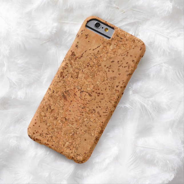 The Look of Macadamia Cork Burl Wood Grain Case-Mate iPhone Case (In Situ)