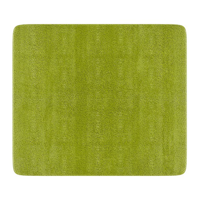 The look of Snuggly Chartreuse Green Suede Cutting Board (Front)