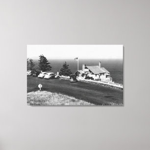 The Look-Out at Cape Fowlweather Canvas Print