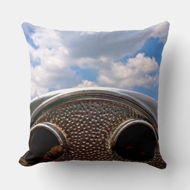 The Lookout Pill Throw Pillow (Front)